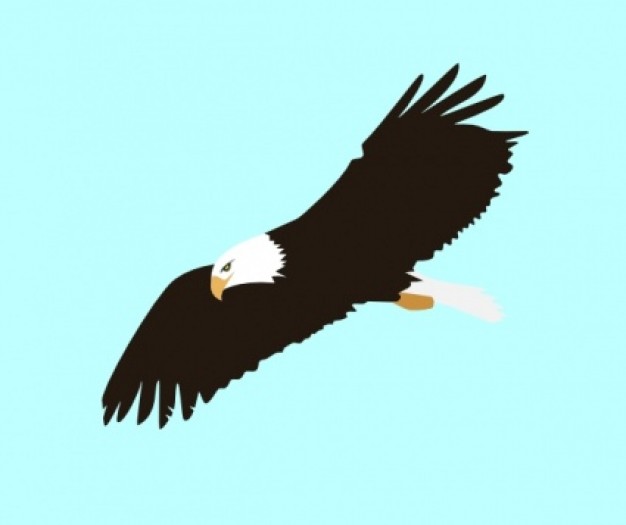 Soaring Eagle Clipart Black A - Soaring Eagle Clip Art