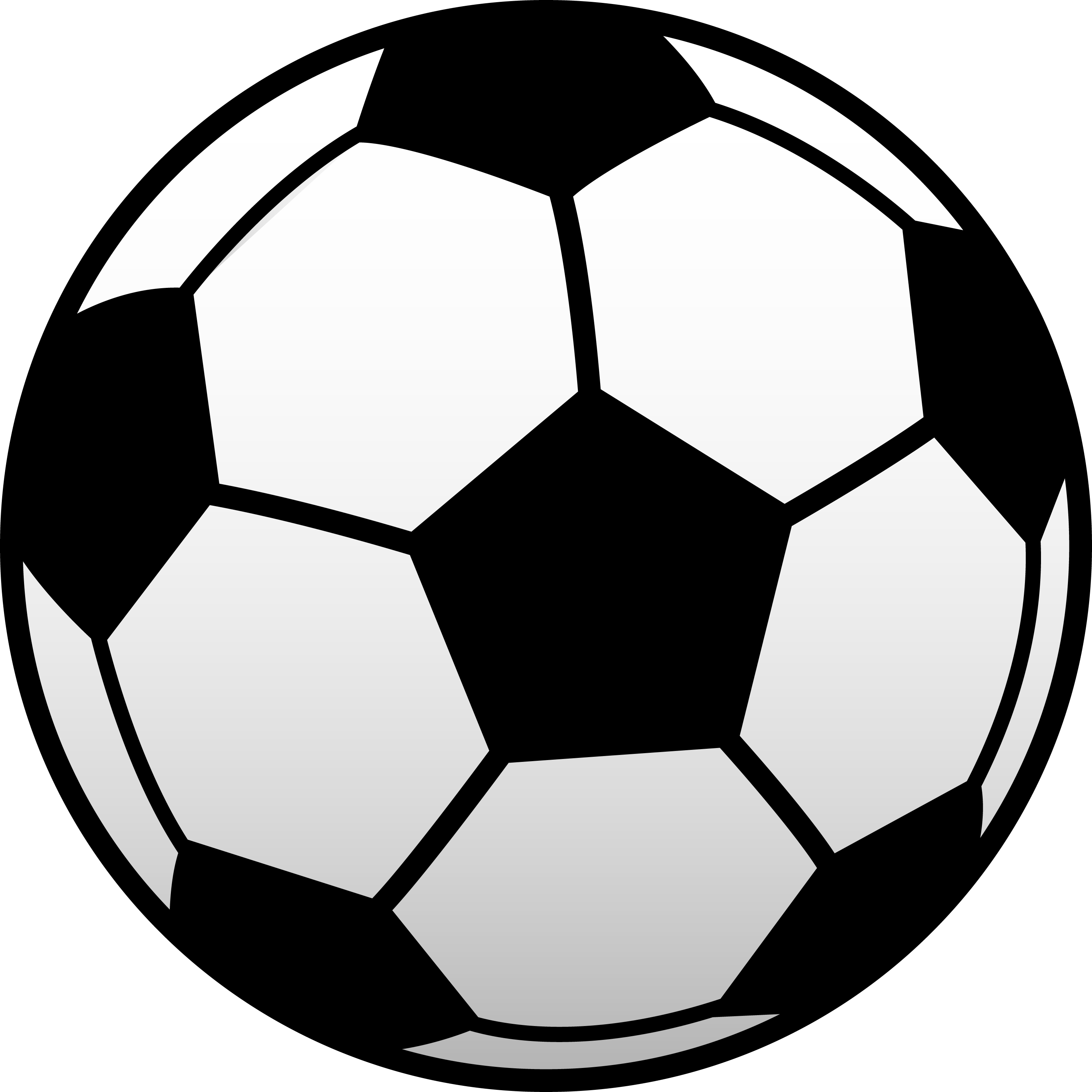 Vector soccer ball clip art f