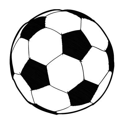 Soccer ball clip art a free . - Soccer Balls Clipart