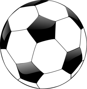 Soccer Ball Clipart Black And - Soccer Clipart Black And White