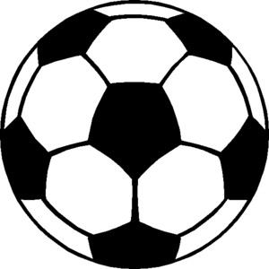 Soccer clip art black and whi - Free Soccer Clip Art