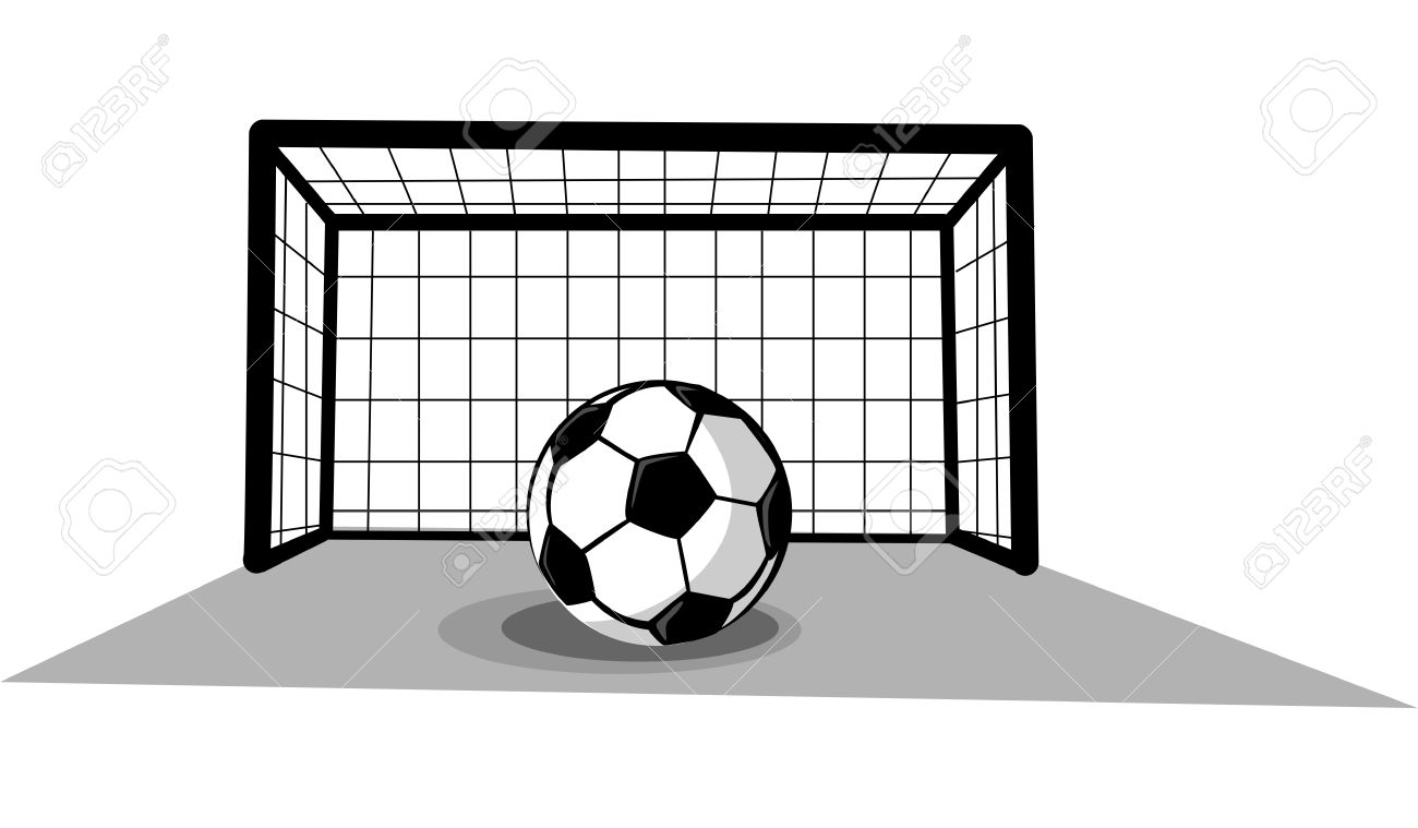 Goal Word with Soccer Ball