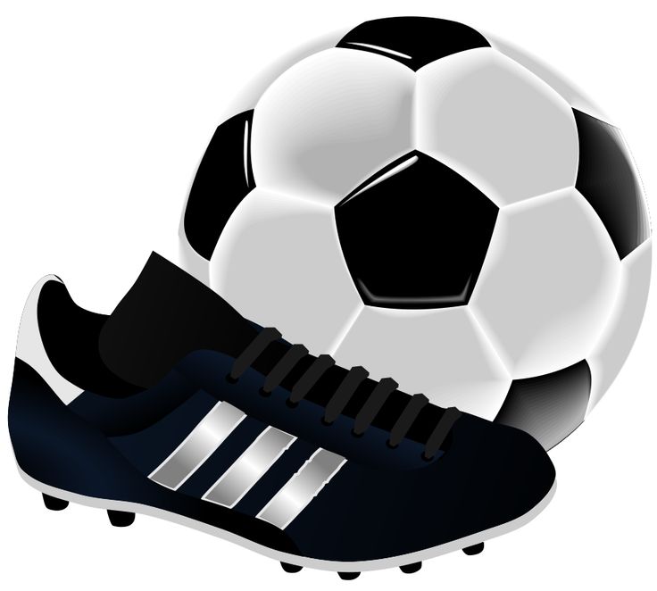 Soccer Kick Clip Art Black An - Clipart Soccer