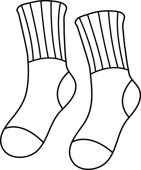 sock clipart - Socks Clip Art