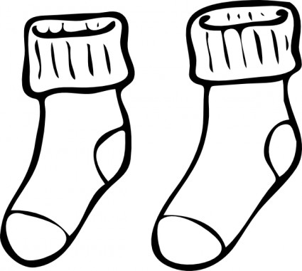 Socks Clipart - Clip Art Socks