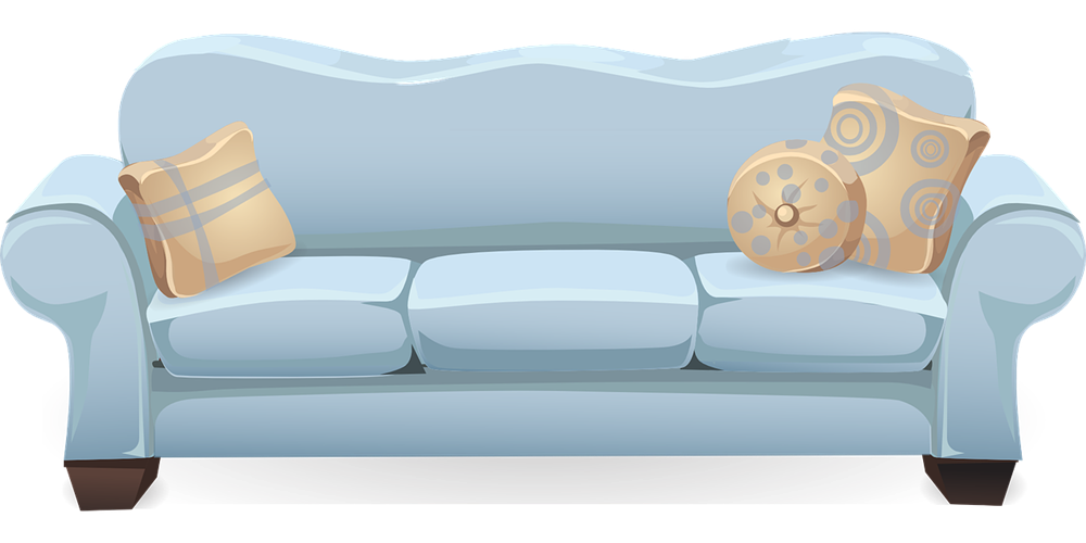 Sofa as a couch pictures clipart kid