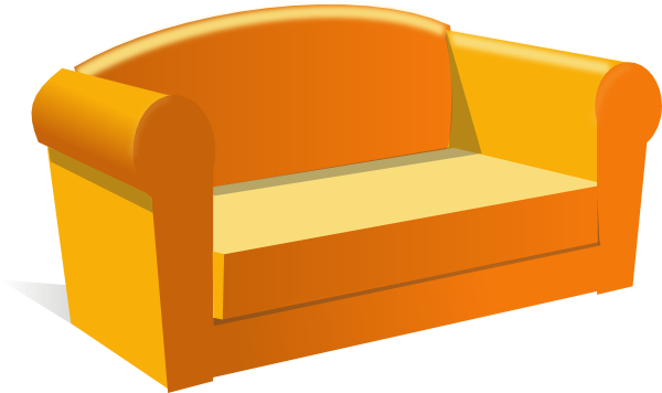 Sofa Clip Art At Clker Com Ve - Clip Art Couch