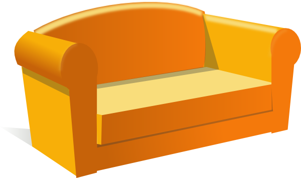 Sofa Clip Art At Clker Com Ve - Sofa Clipart