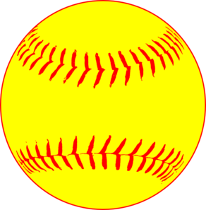 Yellow Softball Clip Art ..