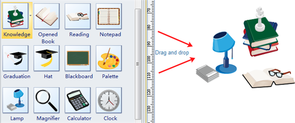 drag and drop clip art - Software Clipart