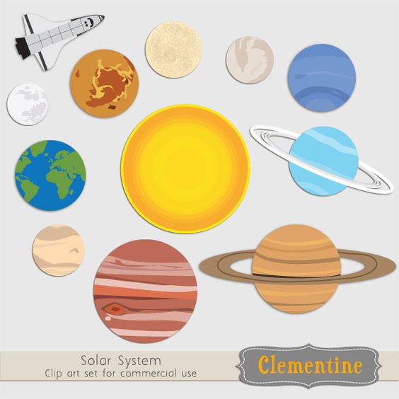 Solar System Clip Art