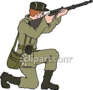 soldier clipart - Soldier Clipart