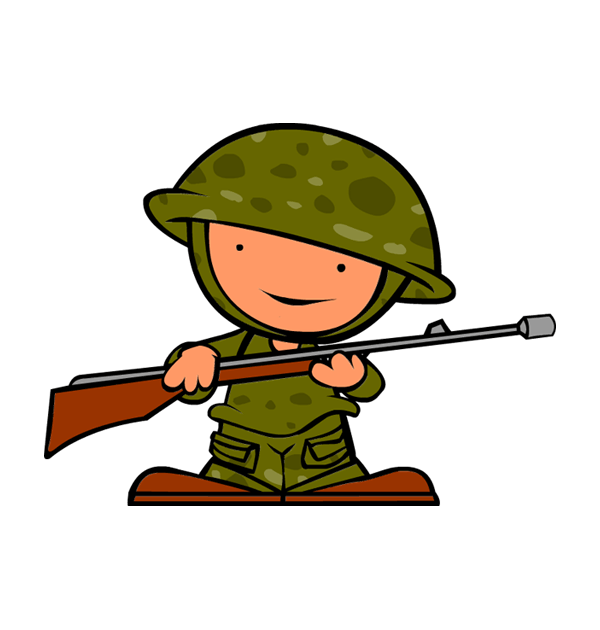 Clipart veterans day soldier - Soldier Clipart