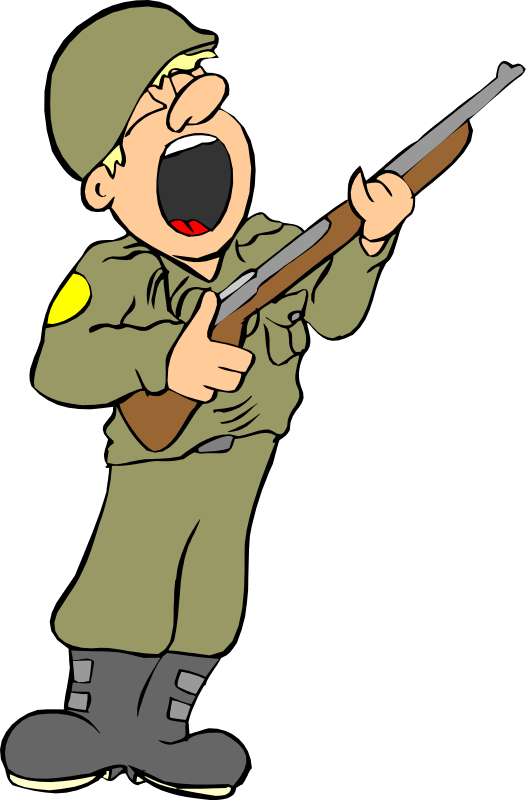 soldier clipart - Soldier Clipart