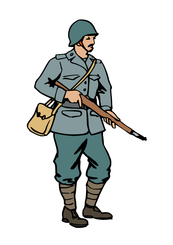 soldier clipart - Soldiers Clipart