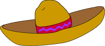 Sombrero Mexican hat graphic - Sombrero Clip Art