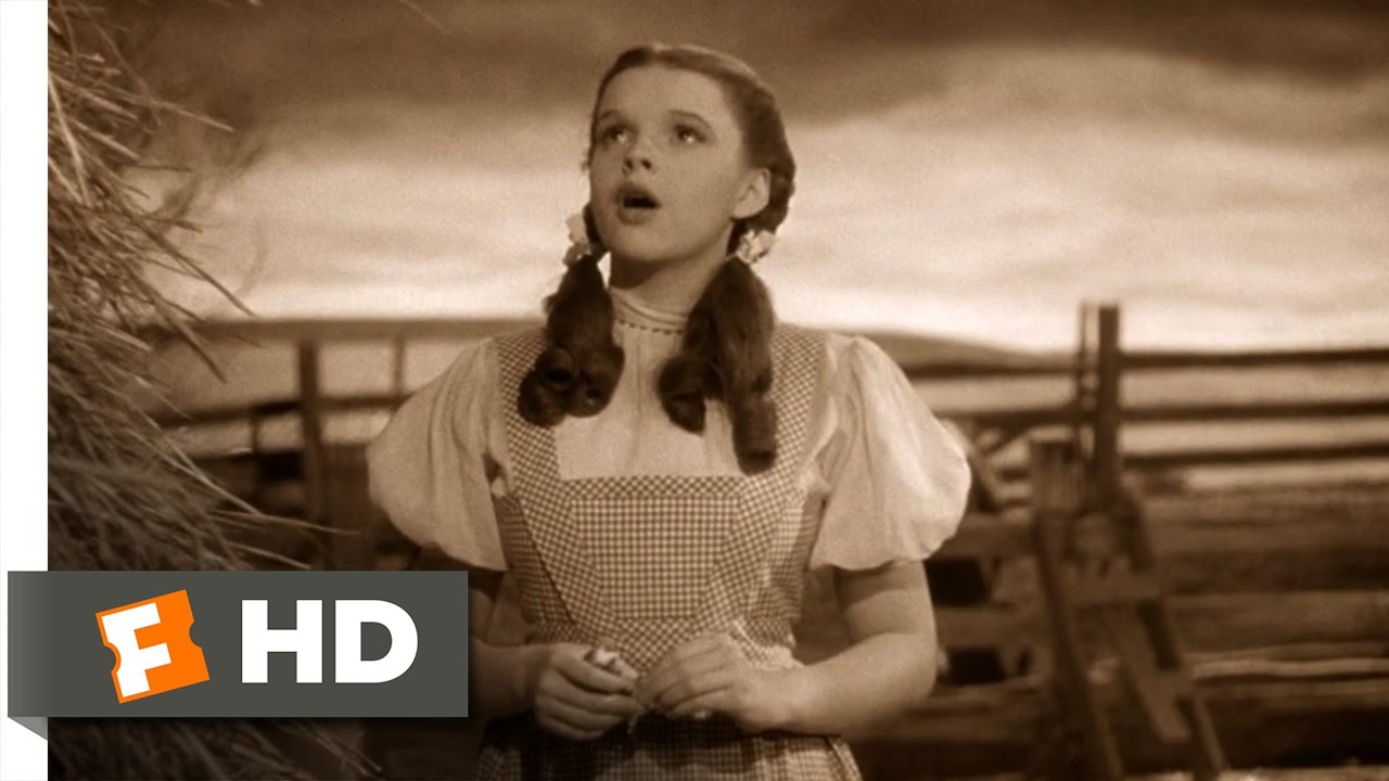 Somewhere Over the Rainbow -  - Wizard Of Oz Clips