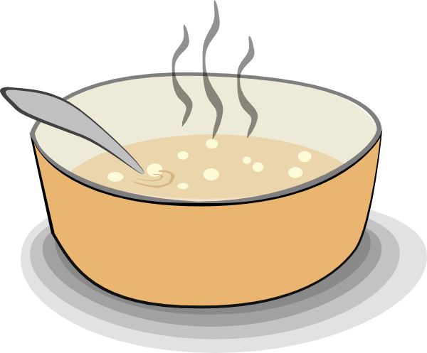 Soup Clip Art At Clker Com Ve - Bowl Of Soup Clipart