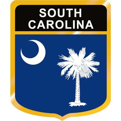 South Carolina Flag Vector