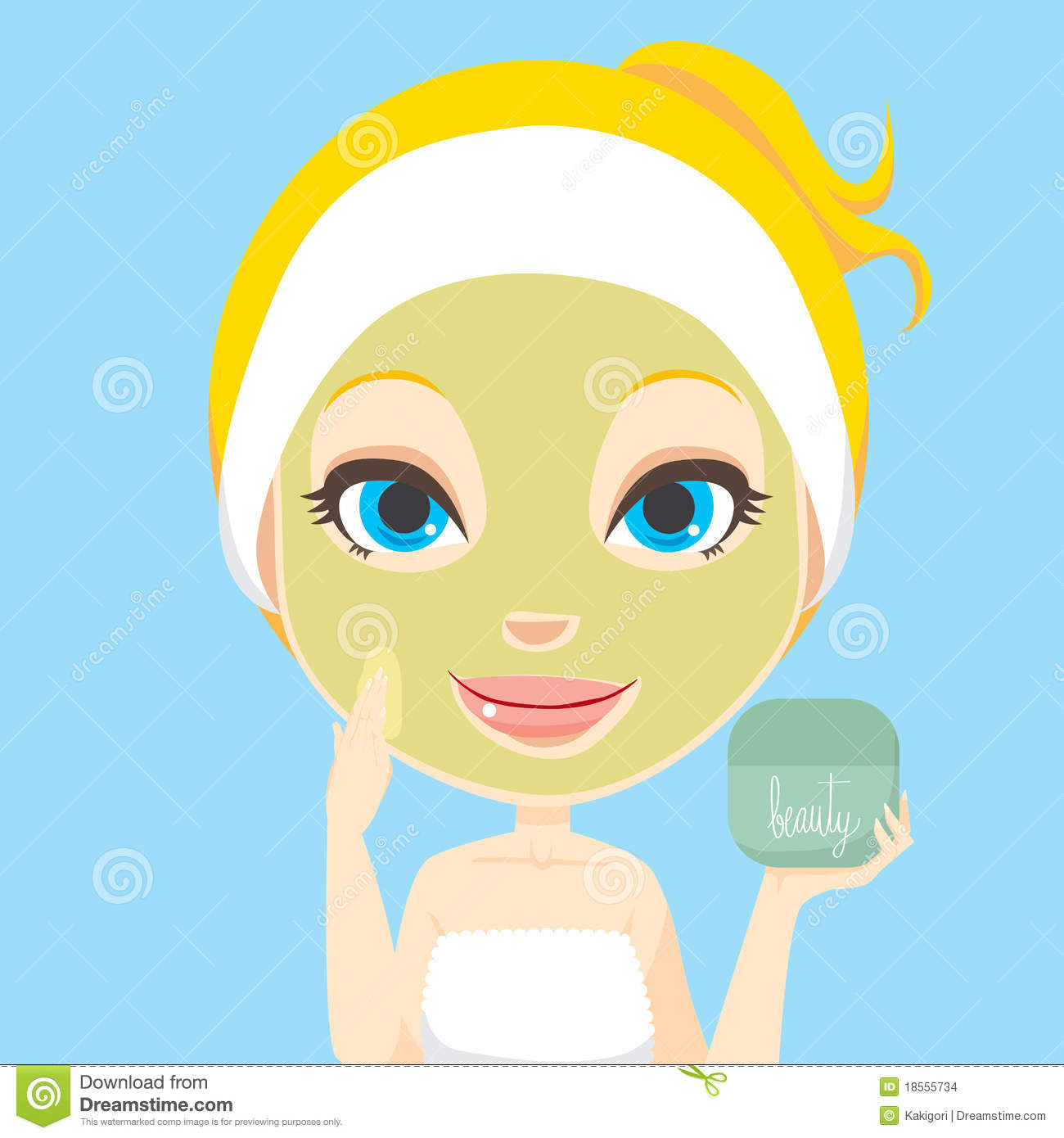 Spa Facial Clip Art - Facial Clip Art