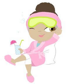 spa party clipart may