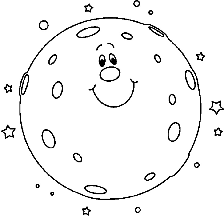 Space Clipart Black And White .