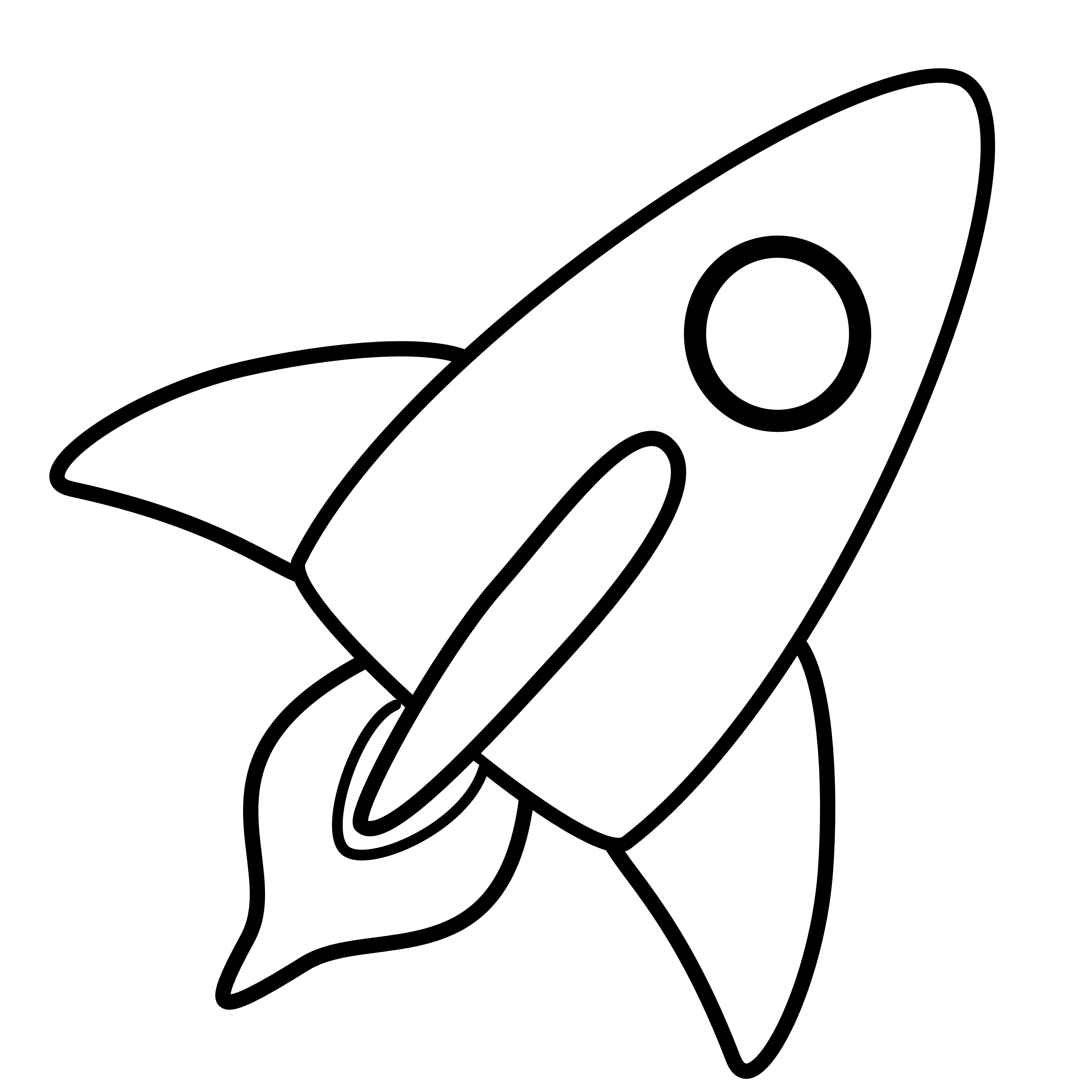 ... Space rocket clip art black and white pics about space - Clipartix ...