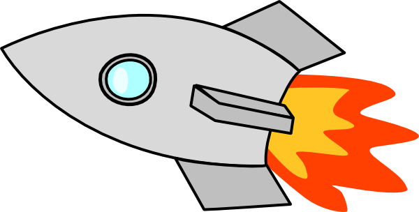 Clip art of spaceship as well