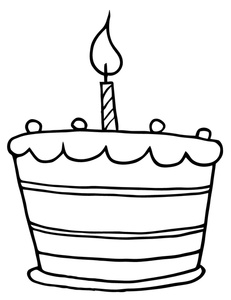 spaghetti clipart black and w - Birthday Clip Art Black And White