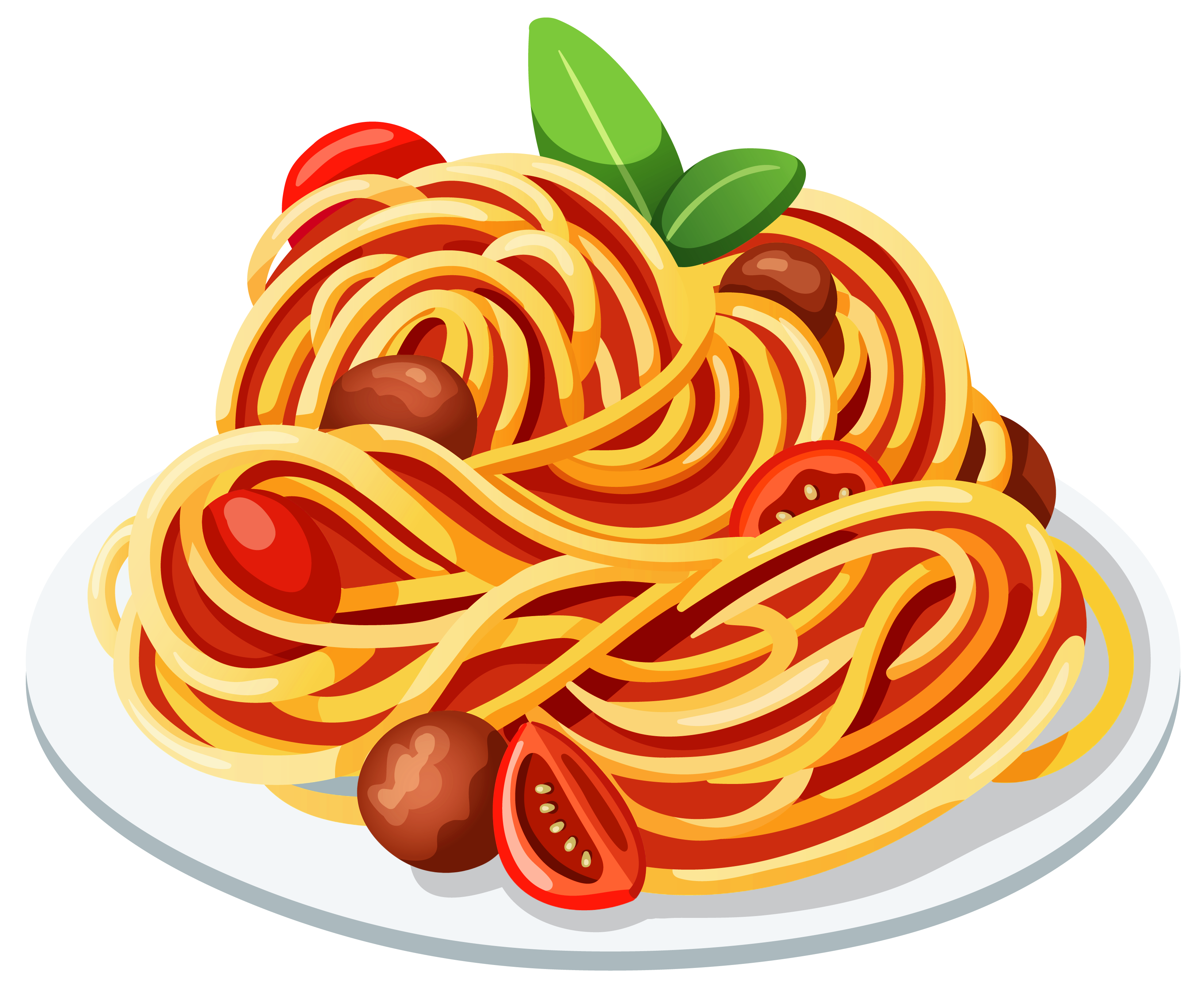 Spaghetti Clipart. Pasta clip - Spaghetti Clip Art
