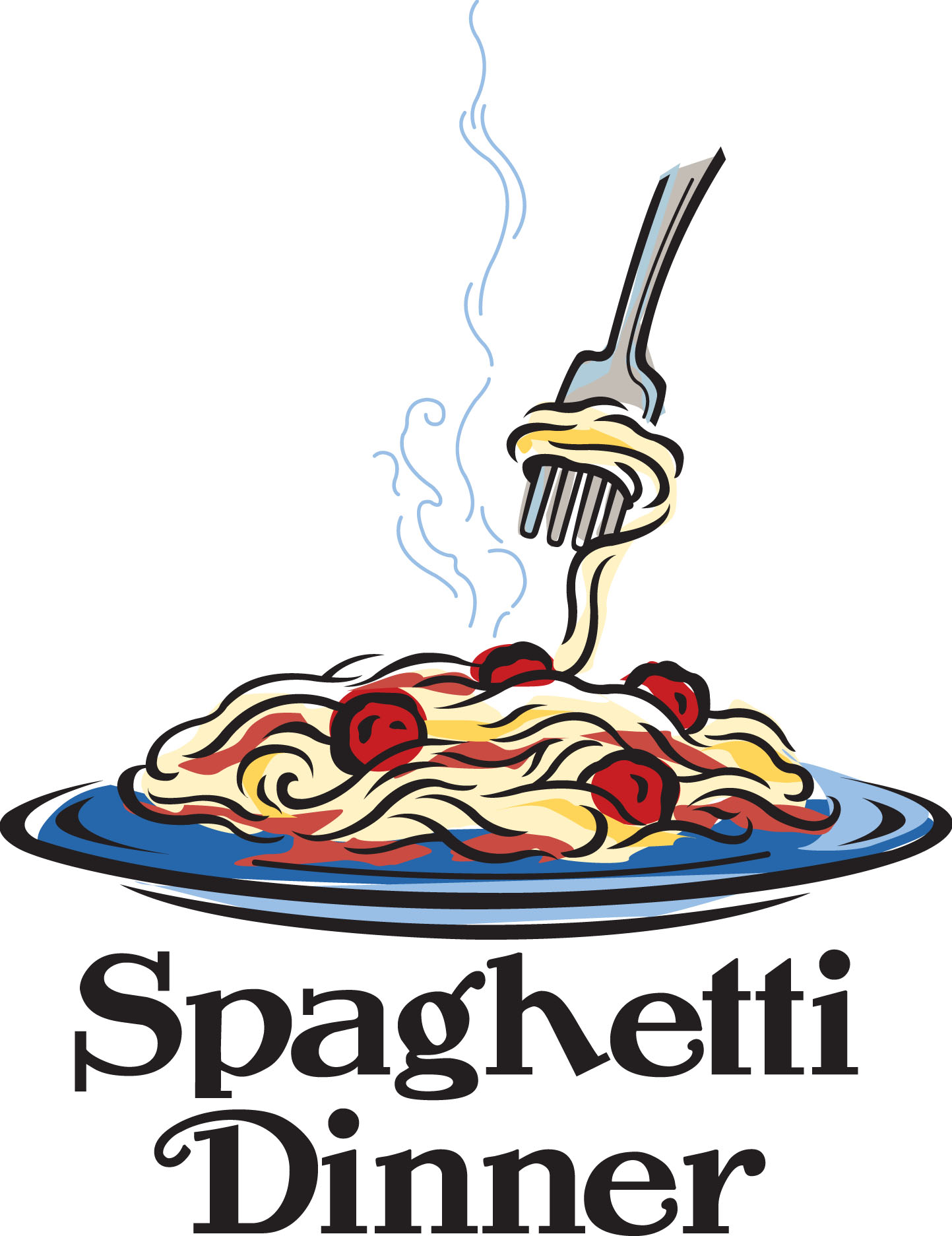 spaghetti clipart