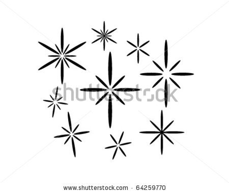 Sparkle Star Clip Art - Sparkle Clip Art