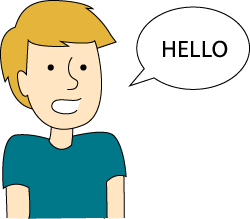 Person Speaking Clipart Perso