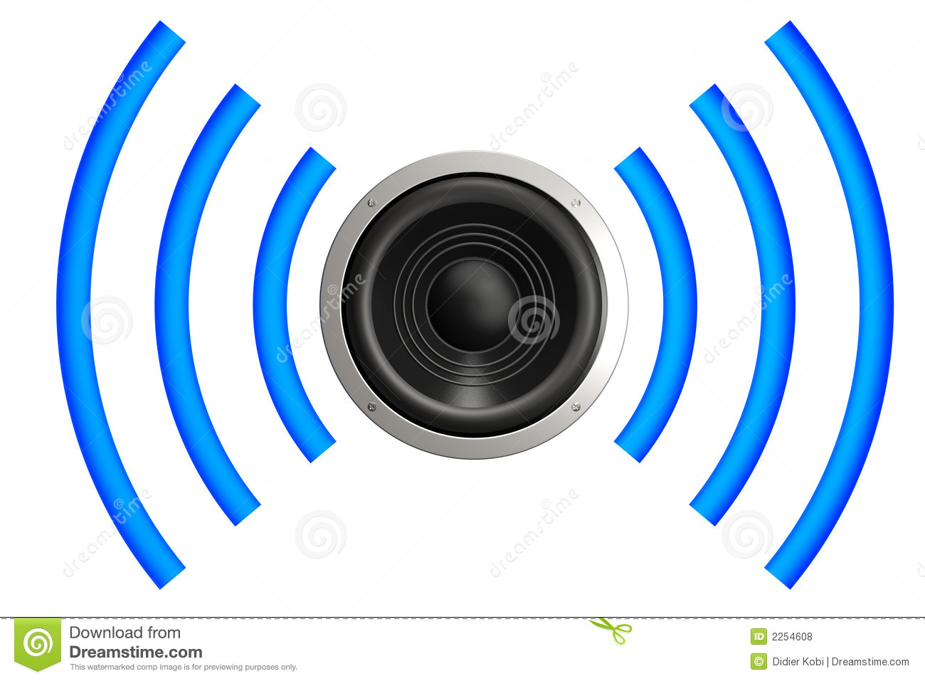 Speaker Sound Waves Clip Art