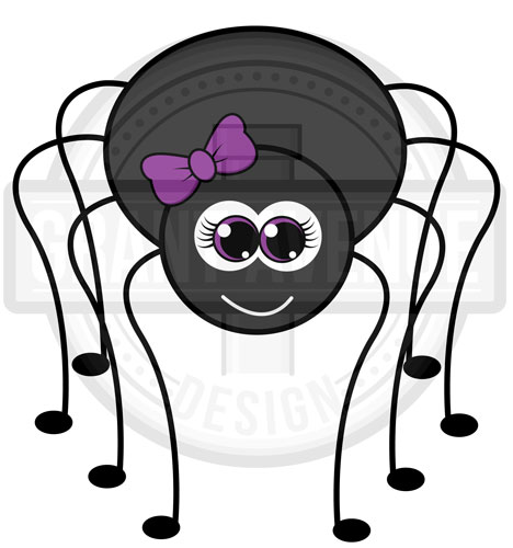 cute-Halloween-spider-clipart - Spider Clipart