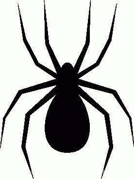 Clip art spider clipart image