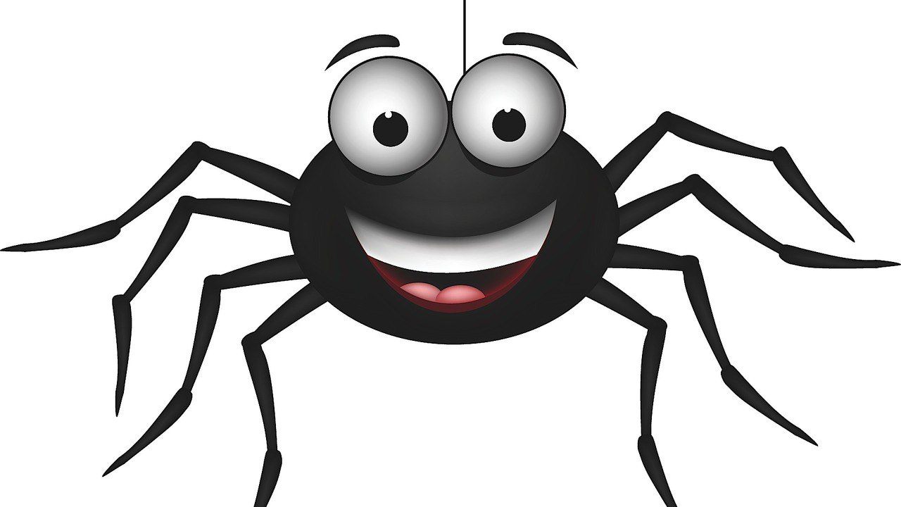Spider clipart silly #7