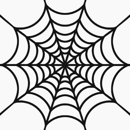 spider web border clipart