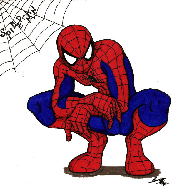 Spiderman Clip Art - Spiderman Clipart
