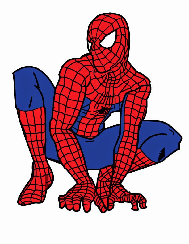 Spiderman clipart free downlo - Spiderman Clip Art