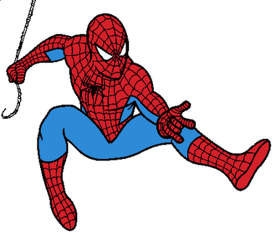 ... Spiderman Clipart Free -  - Spiderman Clip Art
