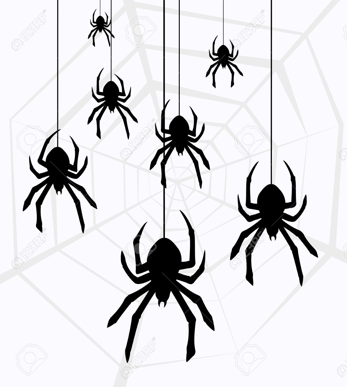 Spiders clipart - ClipartFest