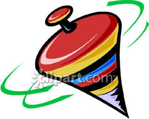 Spinning Top Clipart Image