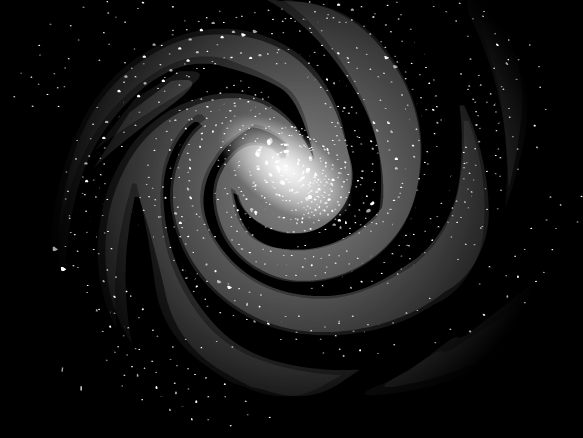 Spiral Galaxy Clip Art
