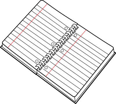 Math Notebook Clip Art - Math
