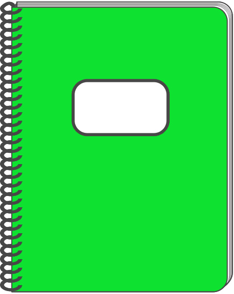 Free Notebook Clipart Images 