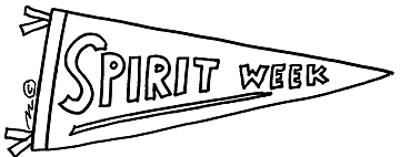 Spirit Week Clip Art Gallery - School Spirit Clip Art