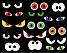 Spooky Eyes Clip Art u2013 Clipart Free Download