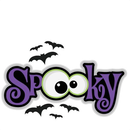 Spooky Halloween Clipart. Sim