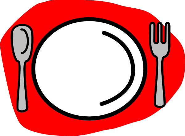 spoon and fork clipart